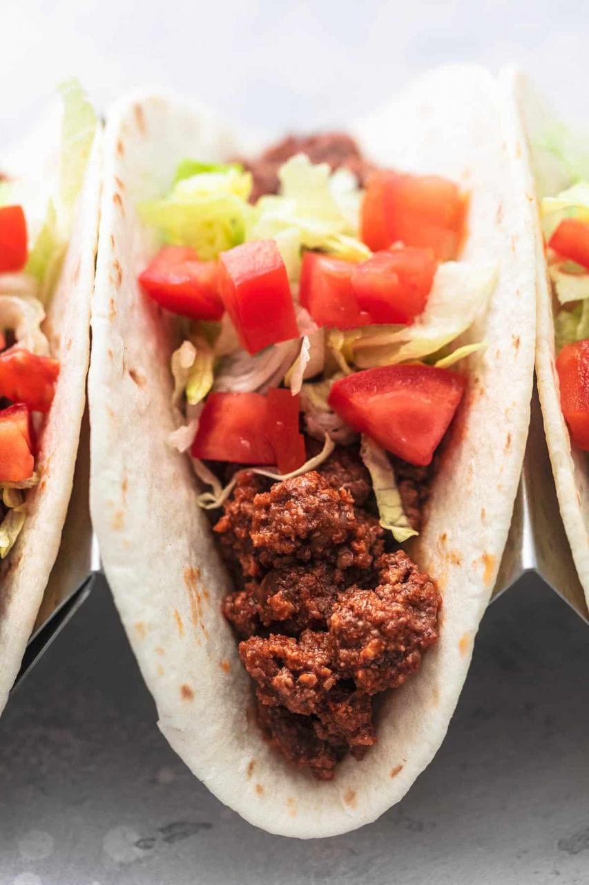 Das beste Hackfleisch-Tacos-Rezept aller Zeiten lecremedelacrumb.com